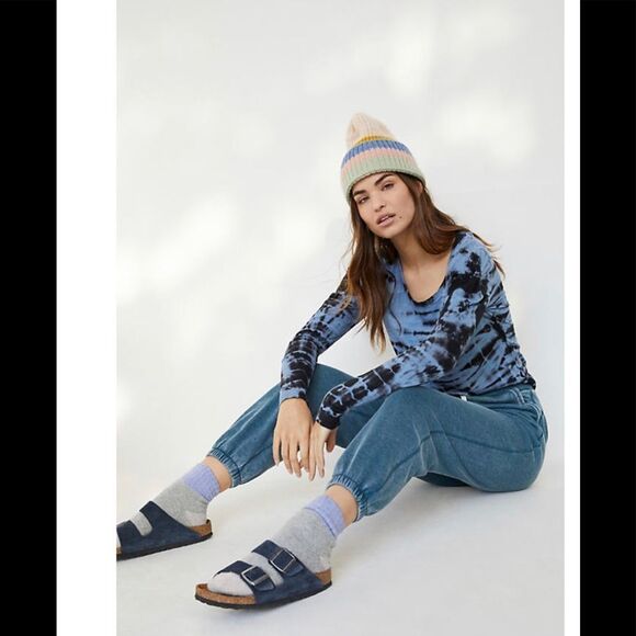 Anthropologie Camilla Knit Joggers Deep Magenta Large - Picture 1 of 1